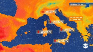 Photo of VENTI FRESCHI e LOCALI episodi di INSTABILITÀ sull’Italia: le previsioni
