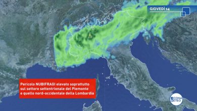 Photo of ALLERTA METEO fino ad arancione al Nord: tutti i dettagli