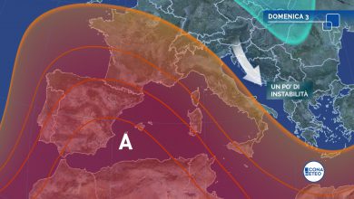 Photo of Oggi qualche TEMPORALE, ma da lunedì al via una fase con SOLE e CALDO