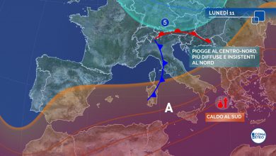Photo of Meteo, rischio di FORTE MALTEMPO: è allerta su diverse regioni
