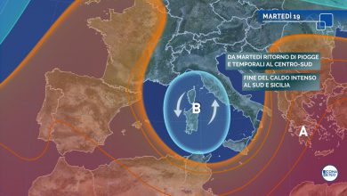 Photo of Dopo il CALDO ANOMALO arrivano i TEMPORALI al Centro-sud