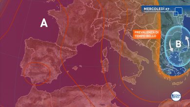 Photo of Mercoledì prevalenza di SOLE, senza escludere LOCALI PIOGGE: i dettagli
