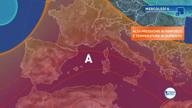Photo of ITALIA tra Anticiclone Africano e aria più fresca dai Balcani: la tendenza