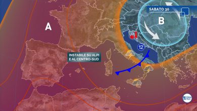 Photo of TEMPORALI e FORTI RAFFICHE DI VENTO nel weekend: le previsioni