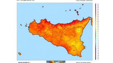Photo of CALDO estremo al Sud: è stata una NOTTE TROPICALE. Le località più roventi