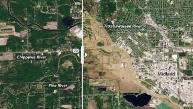 Photo of ALLUVIONE Michigan: l’impressionante FOTO-CONFRONTO satellitare