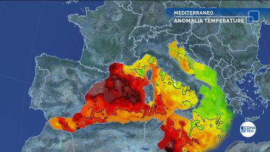 Photo of Caldo anche il Mediterraneo, acqua fino a 3-4 gradi più calda del normale