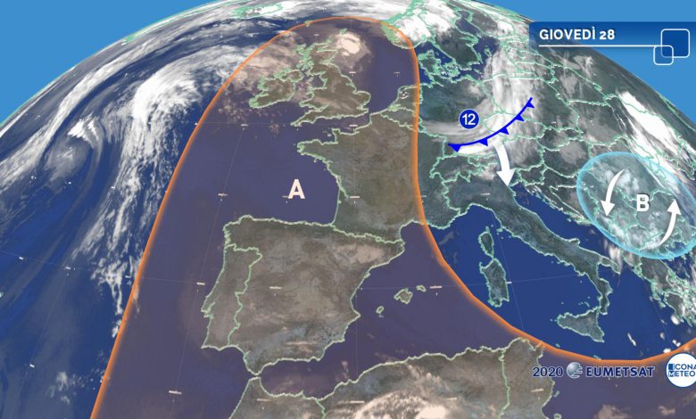 meteo giovedì satellite