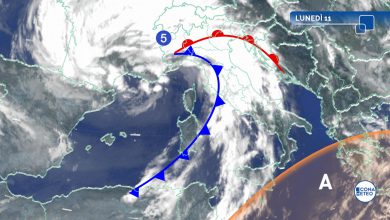 Photo of Meteo, ore di MALTEMPO: tutte le zone a rischio forti TEMPORALI