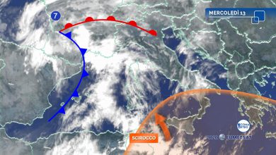 Photo of Italia divisa in due: PIOGGIA al Nord, CALDO AFRICANO al Sud