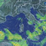 vento forte al sud