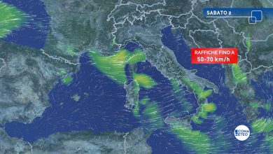 Photo of WEEKEND di grande variabilità: ecco le zone a rischio PIOGGIA
