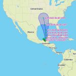 La tempesta tropicale Cristobal è entrata nel Golfo del Messico