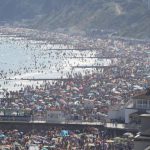 caldo inghilterra spiaggia