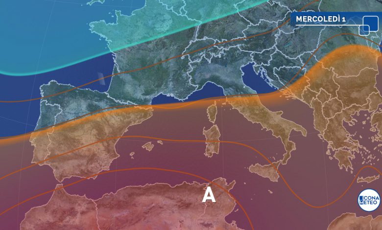meteo mercoledì luglio