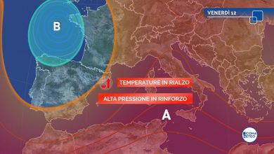Photo of Meteo: MIGLIORAMENTO in vista, ma la TREGUA dalle piogge sarà breve