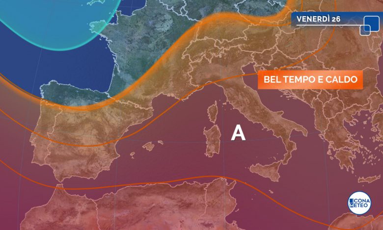 meteo caldo