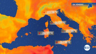 Photo of TEMPERATURE in RIALZO e tempo più STABILE oggi: quanto durerà?