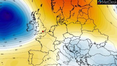 Photo of Profondo ciclone extra-tropicale in arrivo su IRLANDA e REGNO UNITO