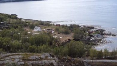 Photo of NORVEGIA, impressionante FRANA trascina 8 CASE nel mare [VIDEO]