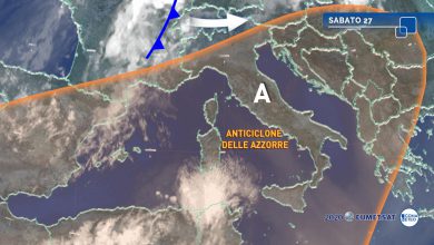 Photo of Meteo, WEEKEND CALDISSIMO ma con il rischio di qualche TEMPORALE