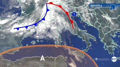Photo of FORTE MALTEMPO in atto: criticità e rischio NUBIFRAGI