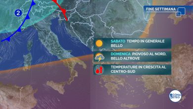 Photo of OGGI tempo più CALDO e SOLEGGIATO, ma nuove PIOGGE incombono