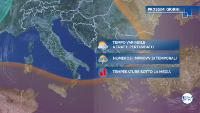 Photo of Forte INSTABILITÀ e numerose PIOGGE anche oggi: è ALLERTA