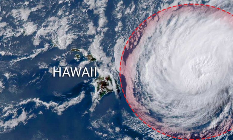 uragano hawaii