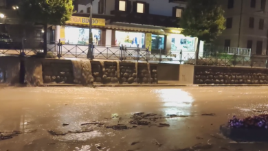 Photo of VIDEO – NUBIFRAGIO ad Auronzo di Cadore: ESONDATO un torrente