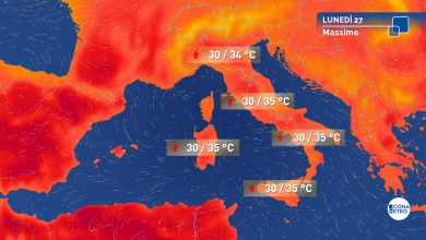 Photo of CALDO AFRICANO in arrivo: fine LUGLIO sarà ROVENTE per l’Italia