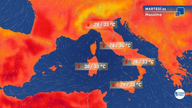 Photo of CALDO, mercoledì 3 CITTÀ da bollino ARANCIONE