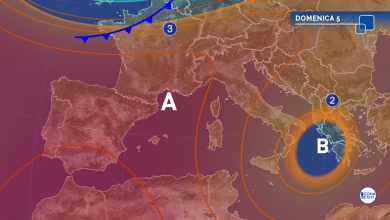 Photo of Da DOMENICA meno caldo e poche note instabili: la tendenza meteo