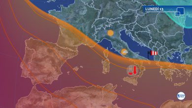 Photo of VENTI FRESCHI sull’Italia: CALDO in attenuazione