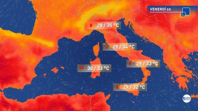 Photo of Clima sempre più CALDO e atmosfera INSTABILE al NORD: la situazione