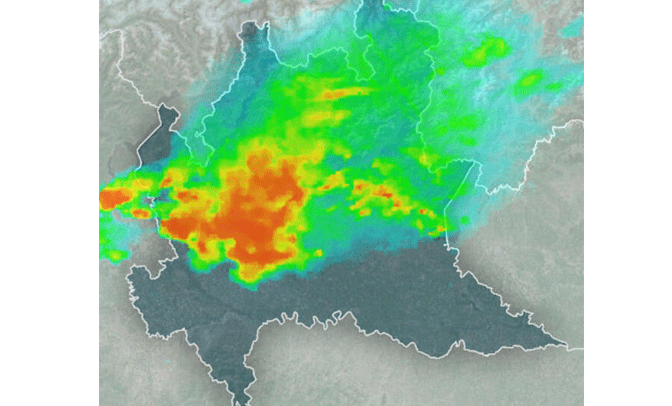 maltempo a Milano