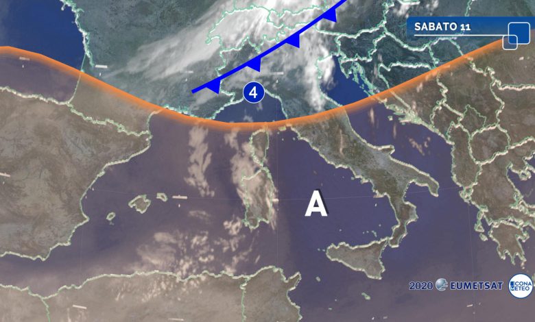 meteo sabato