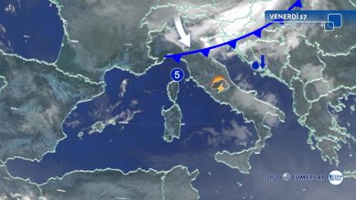 Photo of VORTICE INSTABILE: si rischiano FORTI TEMPORALI e GRANDINE
