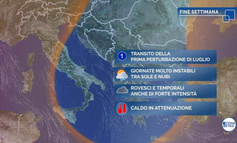 A inizio settimana torna l’Anticiclone delle Azzorre