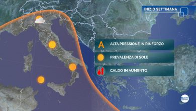 Photo of A metà settimana tornano i TEMPORALI al NORD