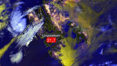 Photo of Giornata di CALDO RECORD alle SVALBARD: raggiunti 21.7 gradi