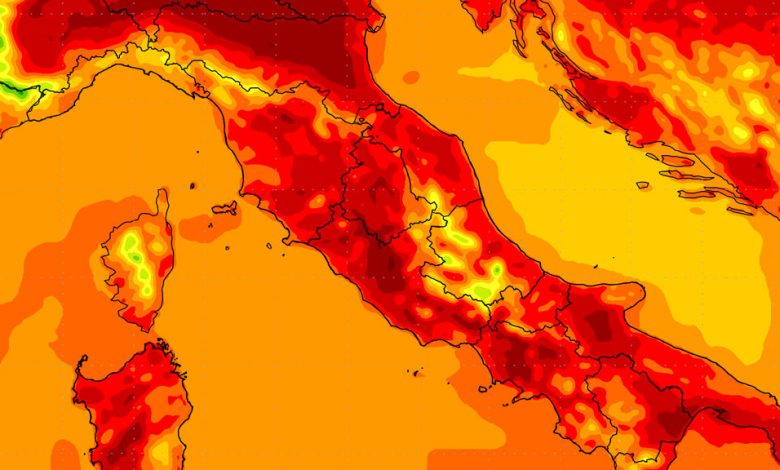 caldo oggi