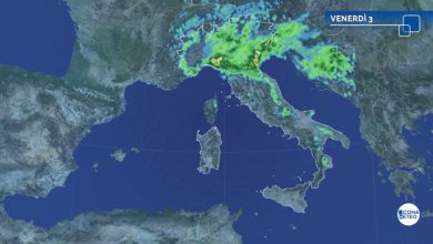 Photo of Venerdì FORTI TEMPORALI al Nord: attenzione, rischio di GRANDINE