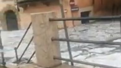 Photo of Violento temporale a VERONA: intenso NUBIFRAGIO con GRANDINE