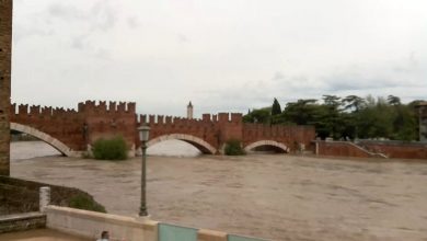 Photo of FOTO e VIDEO – MALTEMPO, l’Adige mette in allerta Verona: la situazione