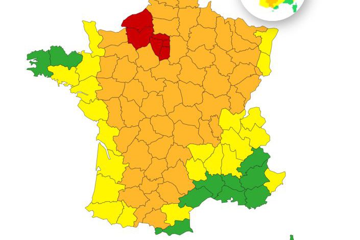 Caldo record in Francia: scatta l’allerta rossa