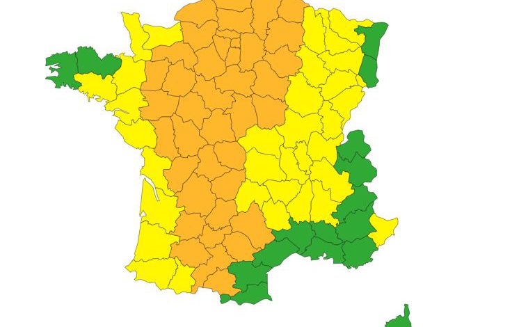 Allerta in Francia per l’ondata di caldo