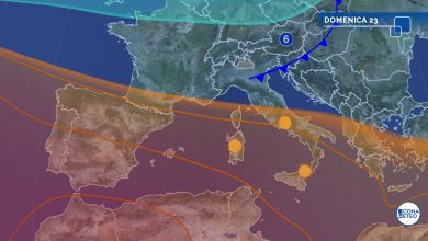 Photo of Meteo, FORTI TEMPORALI: rischio di NUBIFRAGI e GRANDINATE