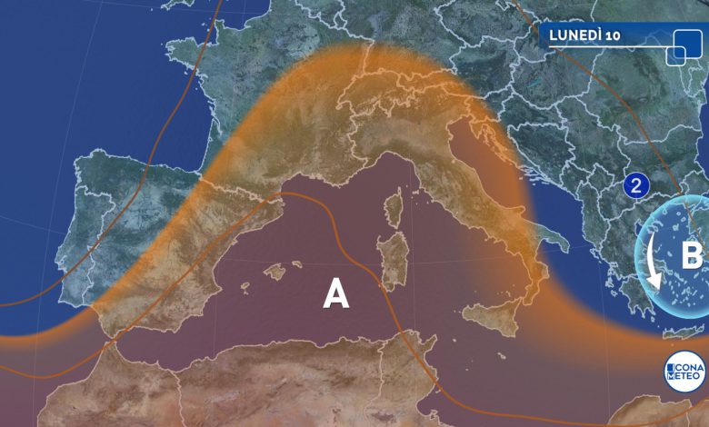 meteo caldo