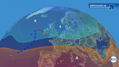 Photo of Fine dell’ONDATA di CALORE in tutta Italia: mercoledì CALDO nella norma